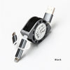 3 in 1 Flexible Retractable Stretch Fast Charge Data USB Cable