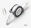3 in 1 Flexible Retractable Stretch Fast Charge Data USB Cable