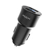 ROCK Dual USB Car Charger Digital LED Display 5V 3.4A Aluminium Alloy Fast Charging Voltage Monitoring