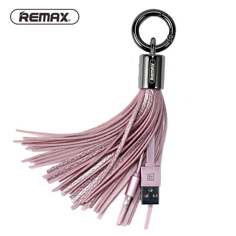 REMAX Tassels Ring 3A Fast Charger USB Cable Elegant Data Transfer Cable