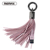 REMAX Tassels Ring 3A Fast Charger USB Cable Elegant Data Transfer Cable