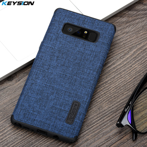 Keysion Linen Cloth Case for Samsung Galaxy Note 8