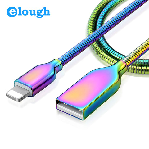 Elough All Metal Fast Charge Max 2A USB Lightning Cable