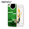 Coffee Design Soft silicon Cases For Apple Iphone 6 6s 6 Plus 6s Plus iPhone 7 7 Plus iPhone 8 8 Plus iPhone X 4.7