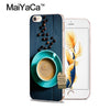 Coffee Design Soft silicon Cases For Apple Iphone 6 6s 6 Plus 6s Plus iPhone 7 7 Plus iPhone 8 8 Plus iPhone X 4.7