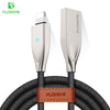 Magnetic Zinc Alloy Nylon Braided Apple Lightning-to-USB Charge-and-Sync Cable LED