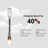 Magnetic Zinc Alloy Nylon Braided Apple Lightning-to-USB Charge-and-Sync Cable LED