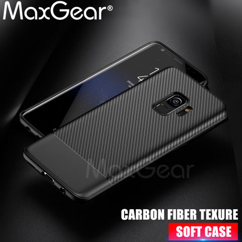 MaxGear Carbon Fiber Slim Samsung Phone Cases