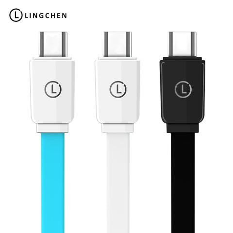 LINGCHEN Signature Flat Charging Data Transfer Cable