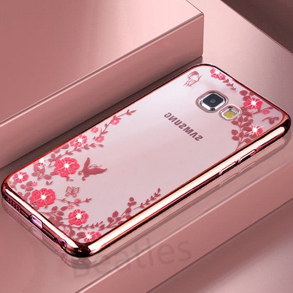 MobileNerds Lady Rhinestone Silicon Case