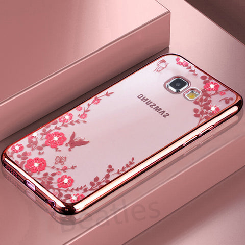 MobileNerds Lady Rhinestone Silicon Case