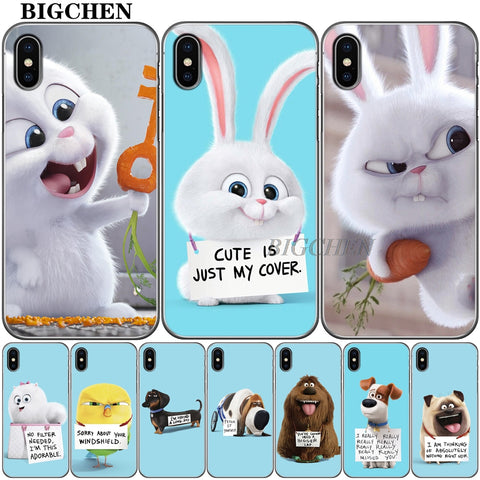 Cute Animal Design Apple iPhone Case 5 5S SE 6 6S 7 8 Plus X Case