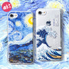 Artist Vincent Van Gogh Emboss Design Case For iPhone X iPhone 8 8 Plus iPhone 7 7 Plus iPhone 6/6s 6/6s Plus