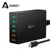 Aukey 60W USB Quick Charge 3.0 6-Port USB Mobile Phone Charger