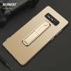 XUNDD Carbon Fiber Slim Case with Ring Grip For Samsung Galaxy Note 8